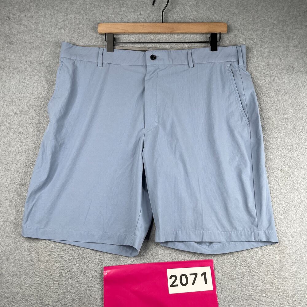 Walter Hagen Golf Performance Shorts Light Blue Stretch Casual Mens Size 40